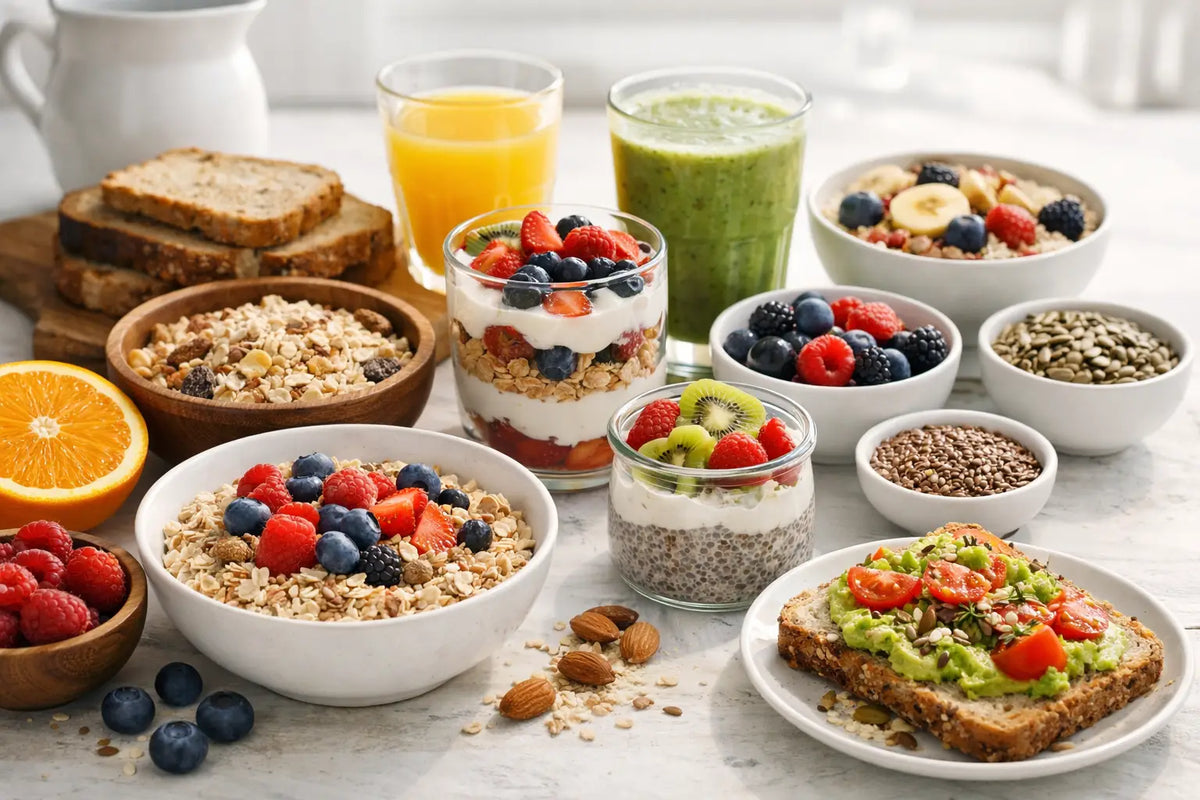 10 Ideen für ein Ballaststoff-Frühstück